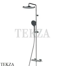 Bossini  APICE Душевая система с термостатом, 280, ручной душ круглый L10505.030, хром глянец