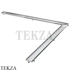 TECEdrainline plate 90 основа для плитки 610970, сталь полированная