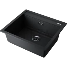 Omoikiri Kitagawa 57 Кухонная мойка Artceramic прямоугольная 4993315 графит