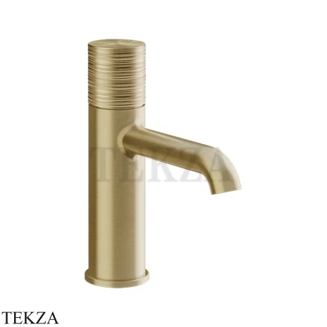Gessi Habito TRAME Смеситель для раковины, без донного клапана 70302-727, Brushed Brass PVD