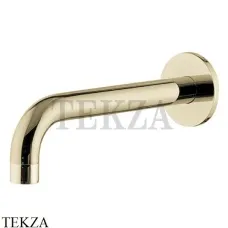 FIMA Carlo Frattini Spillo UP Излив для ванны настенный F2929HS, Brushed Champagne