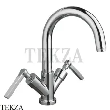Nicolazzi MAC KINLEY 05 Смеситель для раковины, с донным клапаном, 2236CR29, хром глянец