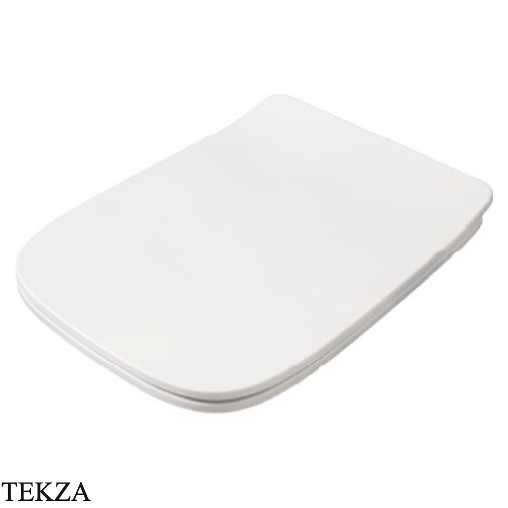 ArtCeram A16 сиденье с крышкой Slim быстросъёмное с микролифтом ASA001 01 71, белый глянец