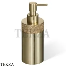 Decor Walther ROCKS Настольный дозатор для мыла или лосьона Swarovski®, золото матовое