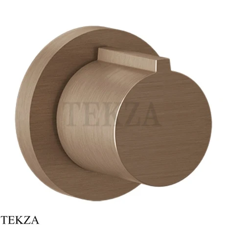 Gessi Ingranaggio-Anello Запорный вентиль, внешняя часть 43268-708, Copper Brushed PVD