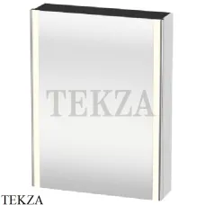 Duravit XSquare Зеркальный шкаф с подсветкой XS7111, сенсор, петли слева, белый матовый