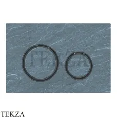 Geberit Sigma21 Клавиша смыва 115.651.JM.1, натуральный сланец/черный хром