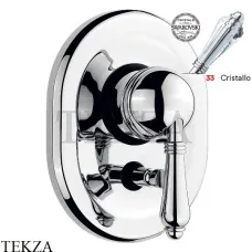 Nicolazzi MONOCOMANDO Смеситель для душа CRISTALLO 33 3460CR33, внешняя часть Nicolazzi MONOCOMANDO Смеситель для душа CRISTALLO 33 3460CR33, внешняя часть