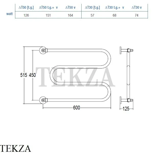 Margaroli Vento 402 Полотенцесушитель для ГВС 402GO, золото глянец