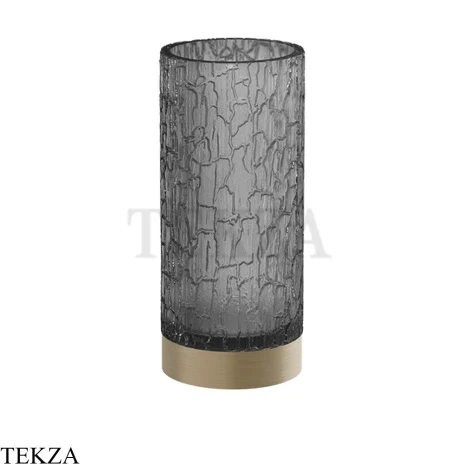 Gessi Incastri Стакан настольный, Light smoke 75431-149, нерж. сталь Brush / никель Brushed
