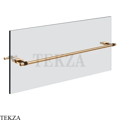 Gessi Jacqueline Полотенцедержатель для крепления на стекло, 60 см 77515-735, бронза глянец
