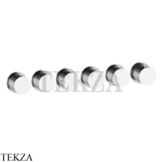Gessi Habito Bath-shower Термостат на 5 потоков, внешняя часть 63440-031, хром глянец