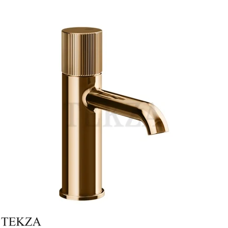 Gessi Habito RIGATO Смеситель для раковины, без донного клапана 70502-735, Warm Bronze PVD