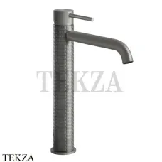 Gessi 316 MECCANICA Смеситель для раковины, без сливного гарнитура 54206-239, Steel Brushed