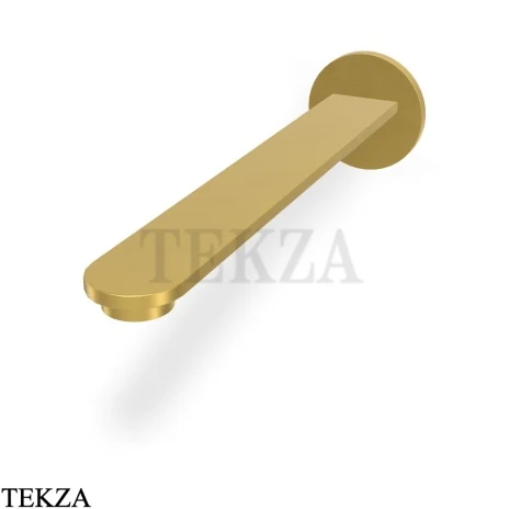 FIMA Carlo Frattini Slide Излив для раковины на стену F5844OS, золото Brushed