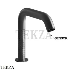 Gessi 316 INTRECCIO Электронный смеситель с кран-фильтром 54181-707, Black Metal Brushed