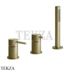 Gessi 316 BATH Смеситель для ванны, без излива 54043-727, Brushed Brass