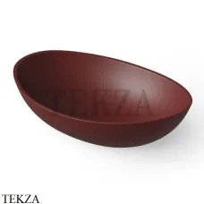 Dea Design Washbasins Раковина настольная овальная Solid Surface DD9039 420 17, Red Wine №17 Dea Design Washbasins Раковина настольная овальная Solid Surface DD9039 420 17, Red Wine №17