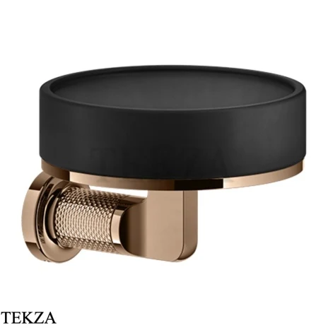 Gessi INCISO accessories Мыльница настенная, композит черный 58502-030, Copper глянец