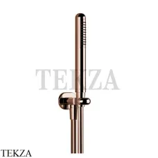 Gessi Goccia Душевой комплект с душевой лейкой и выводом для воды 33773-123, Copper глянец