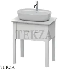 Duravit LUV Тумба напольная под раковину LU956003636, 1 выдвижной ящик, белый матовый