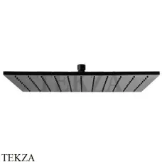FIMA Carlo Frattini WELLNESS Верхняя лейка для кронштейна 40х40 см F2639/2CS, Brushed black chrome