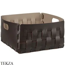 ADJ Bottega Корзина-ёмкость для мелочей 35x35 см 1045.06/04, шоколад/капучино