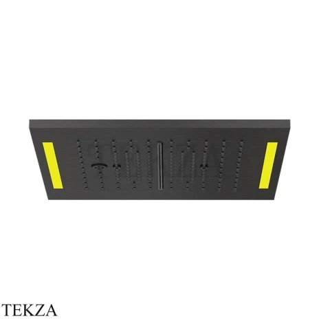 Gessi COLOUR Накладная душевая панель 350, 4 функции 57876-187, Aged Bronze