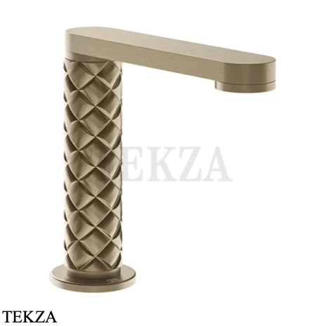 Gessi Pelle Tresse Излив для раковины на борт 78321-149, Finox Brushed Nickel