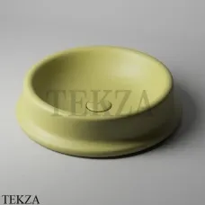 Sitega SAYMA 470 Раковина накладная круглая, с донным клапаном SAYMA 470 - Tick
