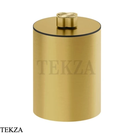 Gessi Ludovica Ведёрко, корзина для мусора с крышкой crystals 76690-716, золото Brushed