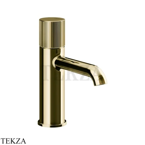 Gessi Habito RIGATO Смеситель для раковины, без донного клапана 70502-710, Brass PVD