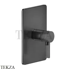 Gessi INCISO SHOWER Смеситель для душа, внешняя часть 58061-707, Black Metal Brushed