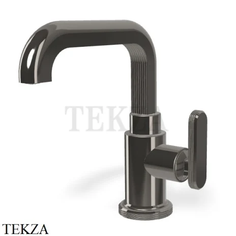 FIMA Carlo Frattini Park Line Смеситель для раковины, с донным клапаном F1321CN, Black chrome