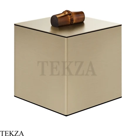 Gessi Jacqueline Ёмкость-шкатулка для хранения 77565-149, нерж. сталь Brush / никель Brushed