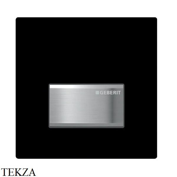 Geberit Sigma50 Клавиша смыва для писсуара пластик 116.016.DW.5, черный глянец-сталь
