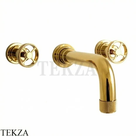 Nicolazzi Arena Смеситель для раковины, внешняя часть 3307EXTGB44, золото глянец