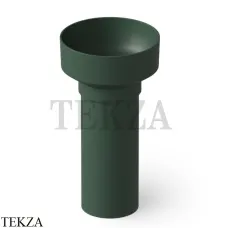 Dea Design Pedestal Basin Раковина напольная Solid Surface DD2023 480 11, Dark Green №11