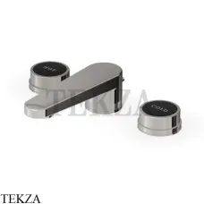 Zucchetti Savoir Смеситель для раковины, с донным клапаном ZSV401.C8N, Nickel глянец-черный