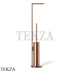 Decor Walther MIKADO MK SBK Стойка с ершиком и бумагодержателем 0522316, розовое золото