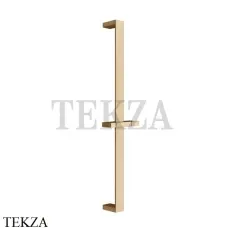 Gessi Rettangolo shower Штанга для ручной лейки с держателем 20144-735, Warm Bronze PVD