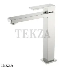 Boheme Qubic Смеситель для раковины высокий, без гарнитура 472-NB, nickel brush