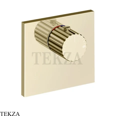Gessi Incastri Термостат для душа, внешняя часть 75354-710, шампань глянец
