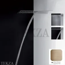 Gessi Private Wellness TREMILLIMETRI Верхний душ, 2 функции 33063-726, Warm Bronze Br.