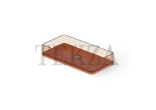 Dea Design Раковина настольная DD9010 800 R1 ,  Sunset R1