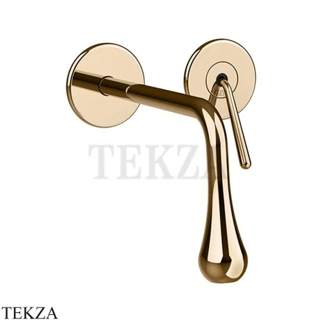 Gessi Goccia Смеситель для раковины, внешняя часть 33084-735, Warm Bronze PVD