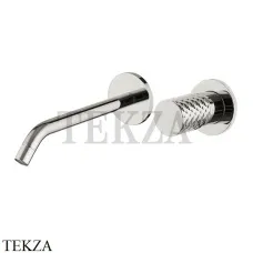 FIMA Carlo Frattini Spillo TECH X Смеситель для раковины, внешняя часть F3051TWLX8XSN, Brushed nickel