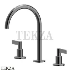 Newform Blink Chic Смеситель для раковины, без гарнитура 71001.58.063, PVD Gun metal