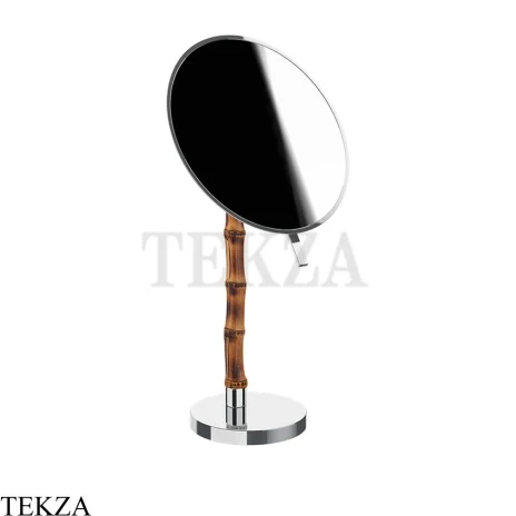 Gessi Jacqueline Зеркало косметическое поворотное х2, без подсветки 77573-031, хром глянец
