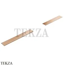 Gessi Shower G Drains Боковая крышка 80см для сливной фитинга, 67055-030, Copper PVD